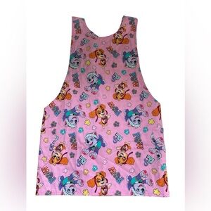 HANDMADE PAW PATROL SMOCK APRON KIDS REVERSIBLE